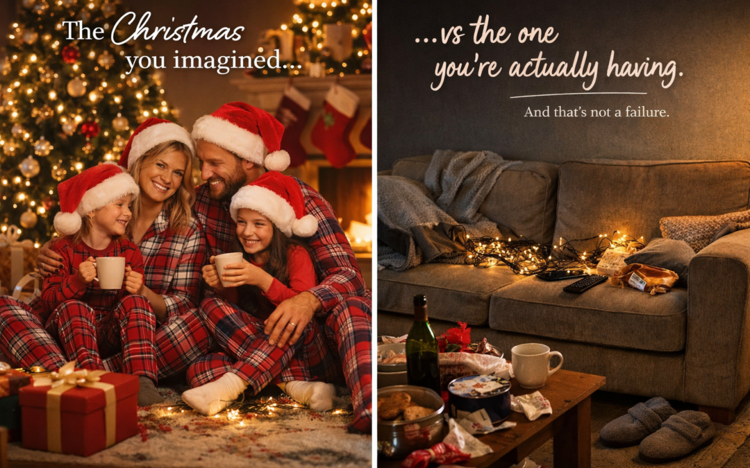 The Christmas You Imagined vs The One You’re Actually Having
